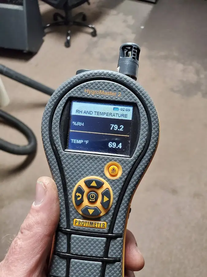 Moisture meter humidity assessment for Fire & Smoke Damage Restoration in State College