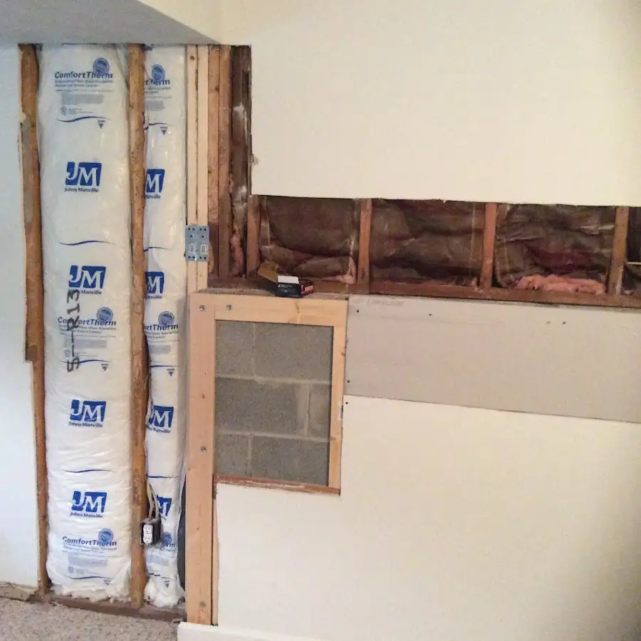 Wall insulation replacement during Odor Removal & Deodorization in State College